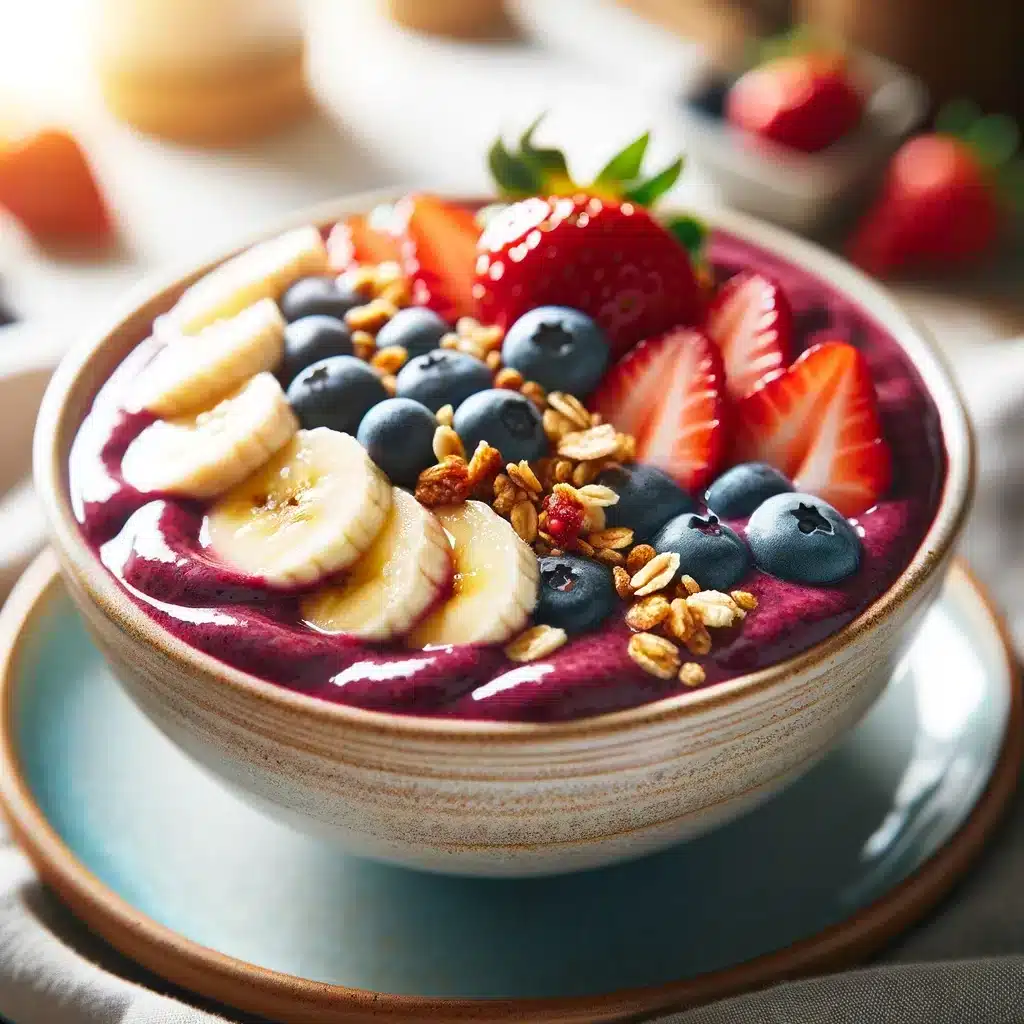 Acai bowl je jedno z najpopulárnejších využití acai berry.