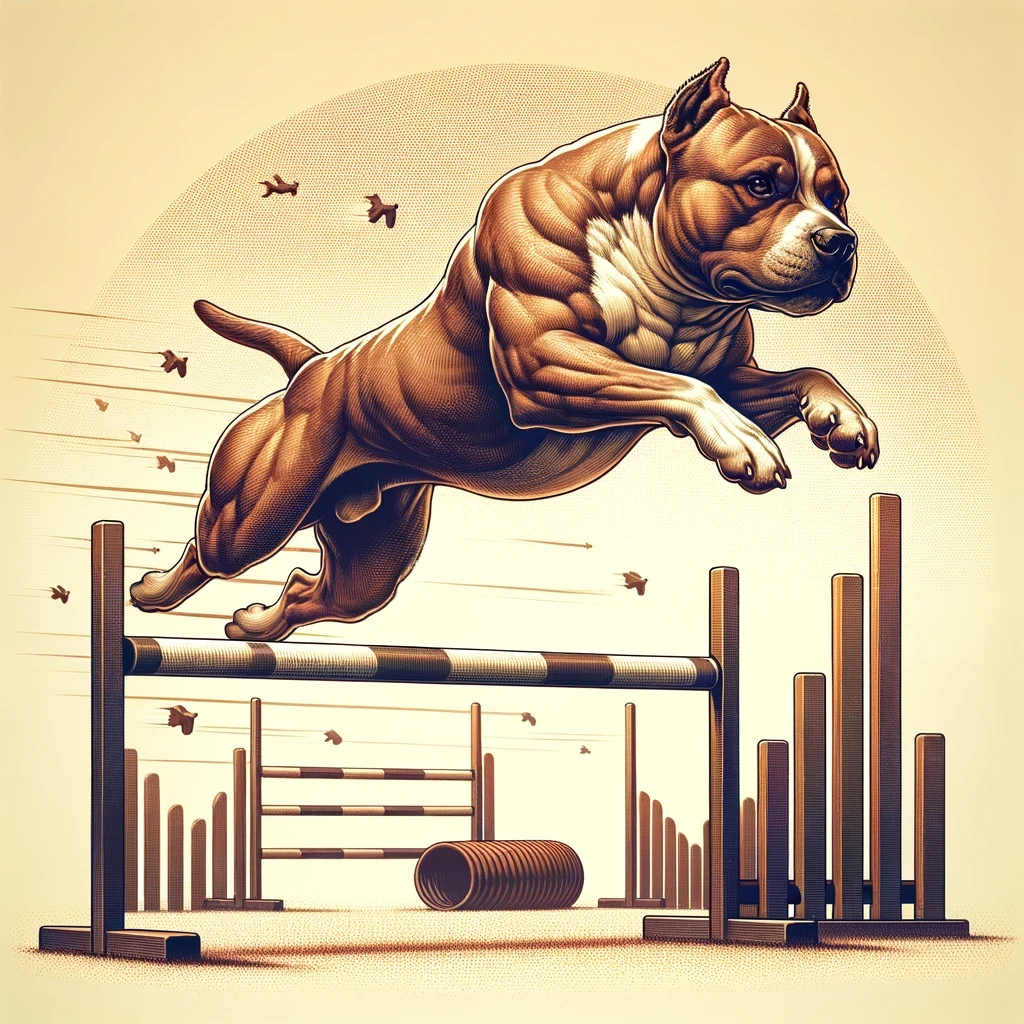 Vďaka svojej fyzickej kondícii a inteligencii sa americký stafordšírsky teriér vynikajúco hodí na agility a iné psie športy.