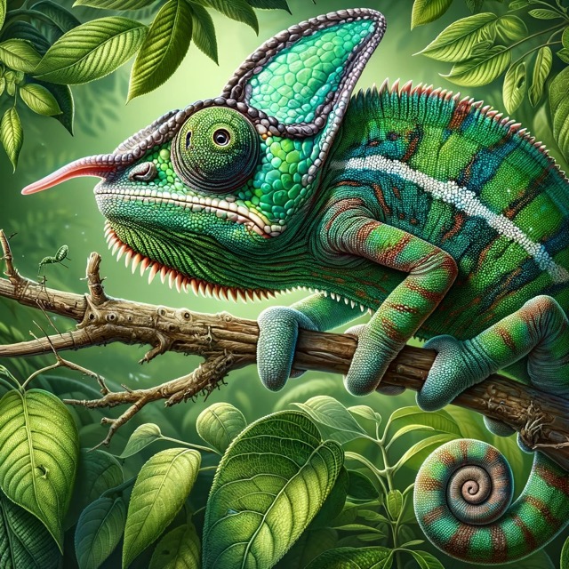 Pravidelne pozorujte chameleóna na príznaky neobvyklého správania alebo príznaky choroby, ako sú letargia, strata chuti do jedla, nezvyčajné vypuchnutia alebo zmeny na koži.