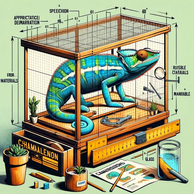 Správny výber veľkosti a materiálov terária je základným krokom k zabezpečeniu zdravia a pohody chameleóna v zajatí. 