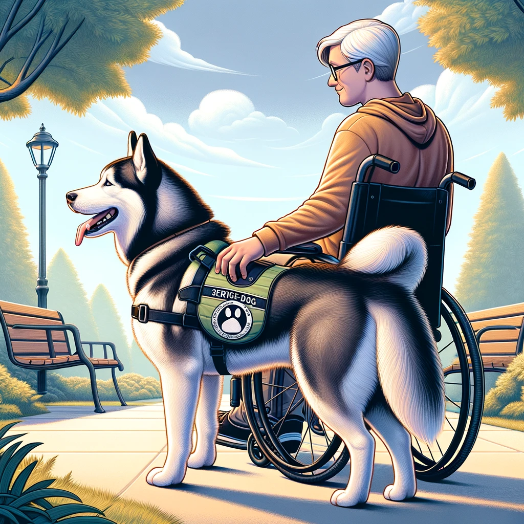 Okrem toho sa niektorí Huskies zapájajú do služobných úloh, kde využívajú svoje schopnosti na pomoc ľuďom so špecifickými potrebami, ako sú osoby so zdravotným postihnutím.