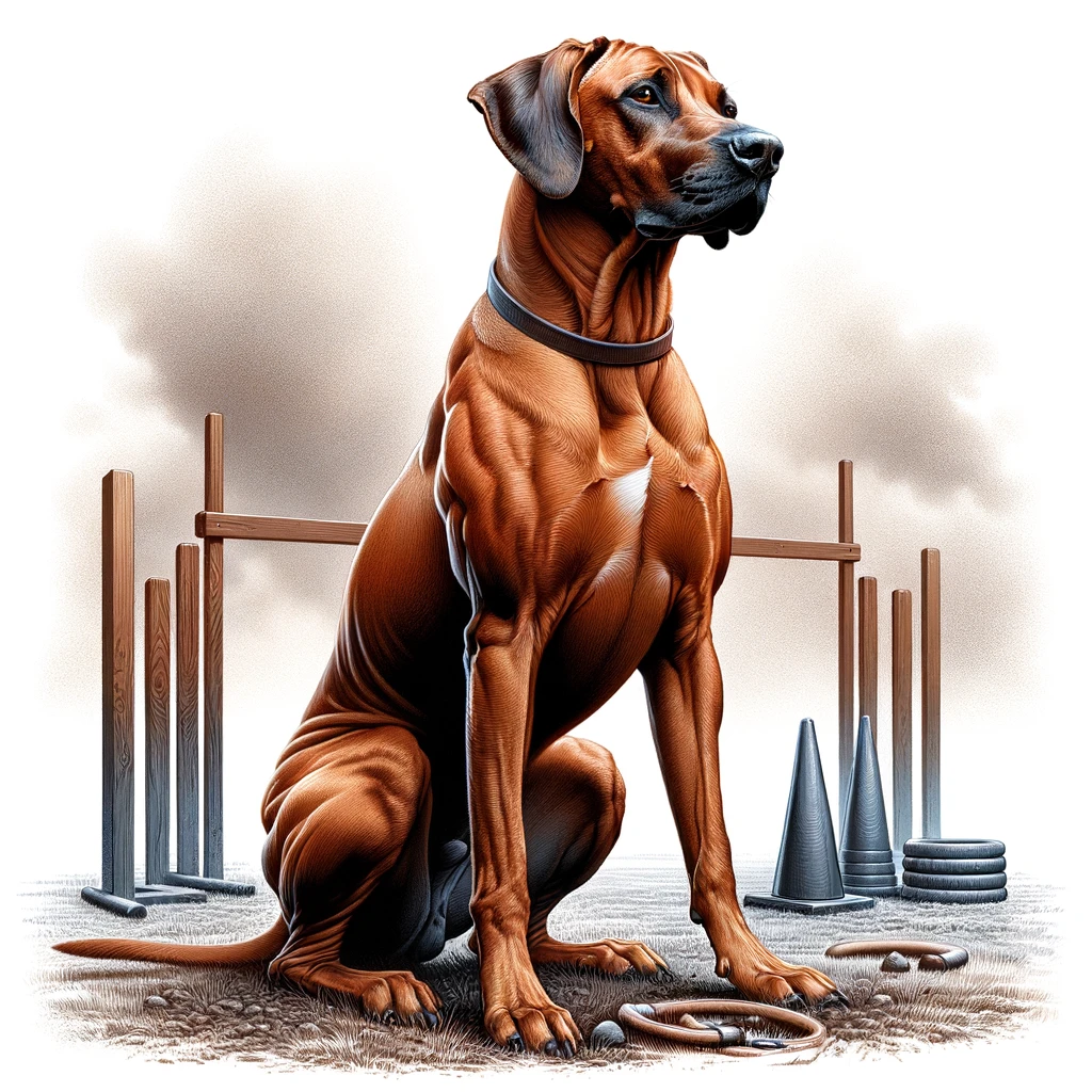 Výcvikové hry, ktoré učia rodézskeho ridžbeka kontrolovať jeho impulzy, ako je hra "počkaj" pred kŕmením alebo "nechaj to", sú užitočné pre manažment jeho lovného inštinktu.