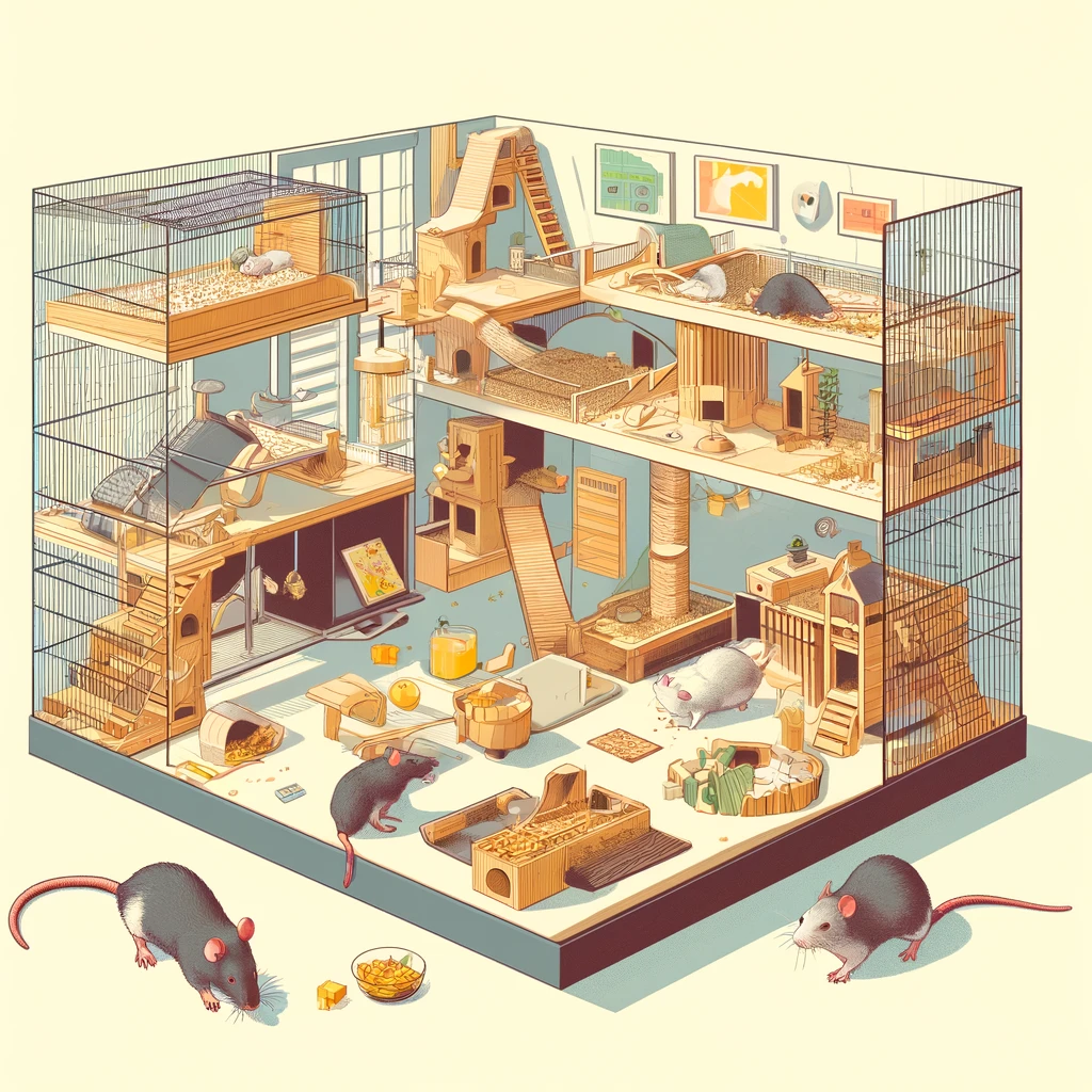 Pri výbere materiálov pre klietky a doplnky potkanov je dôležité zvážiť nielen ich trvanlivosť a estetiku, ale predovšetkým bezpečnosť a zdravotnú nezávadnosť. 