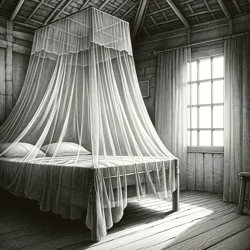 V oblastiach so zvýšeným výskytom hmyzu, najmä v noci, je užitočné používať sieťky proti hmyzu na oknách, dverách a dokonca aj okolo posteľných priestorov. 