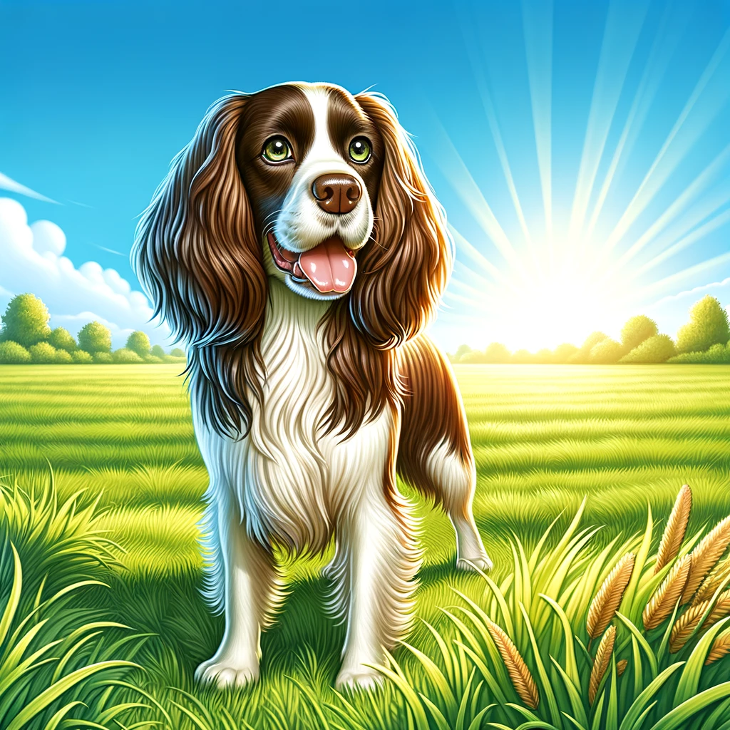 História springer španiela siaha až do 17. storočia, kedy bol v Anglicku využívaný ako všestranný lovecký pes. 