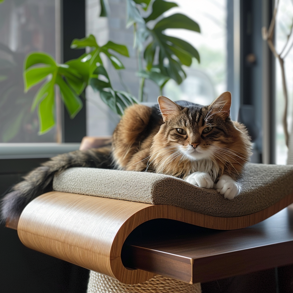 Ploché škrabadlá, ktoré sa kladú na podlahu