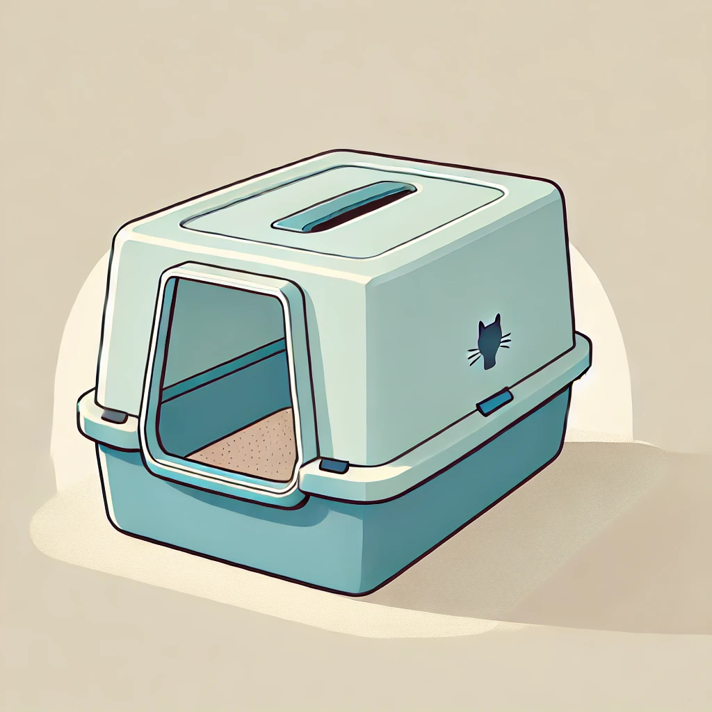 Uzavreté záchody sú vybavené vrchnákom, ktorý poskytuje mačke súkromie a pomáha udržiavať zápach a stelivo vnútri záchodu.