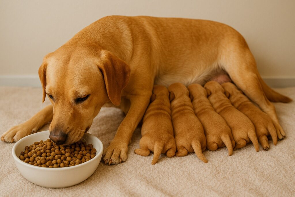 Ak má sučka zabezpečiť dostatok mlieka pre všetky šteniatka, potrebuje kvalitnú, výživnú a dobre vyváženú stravu.