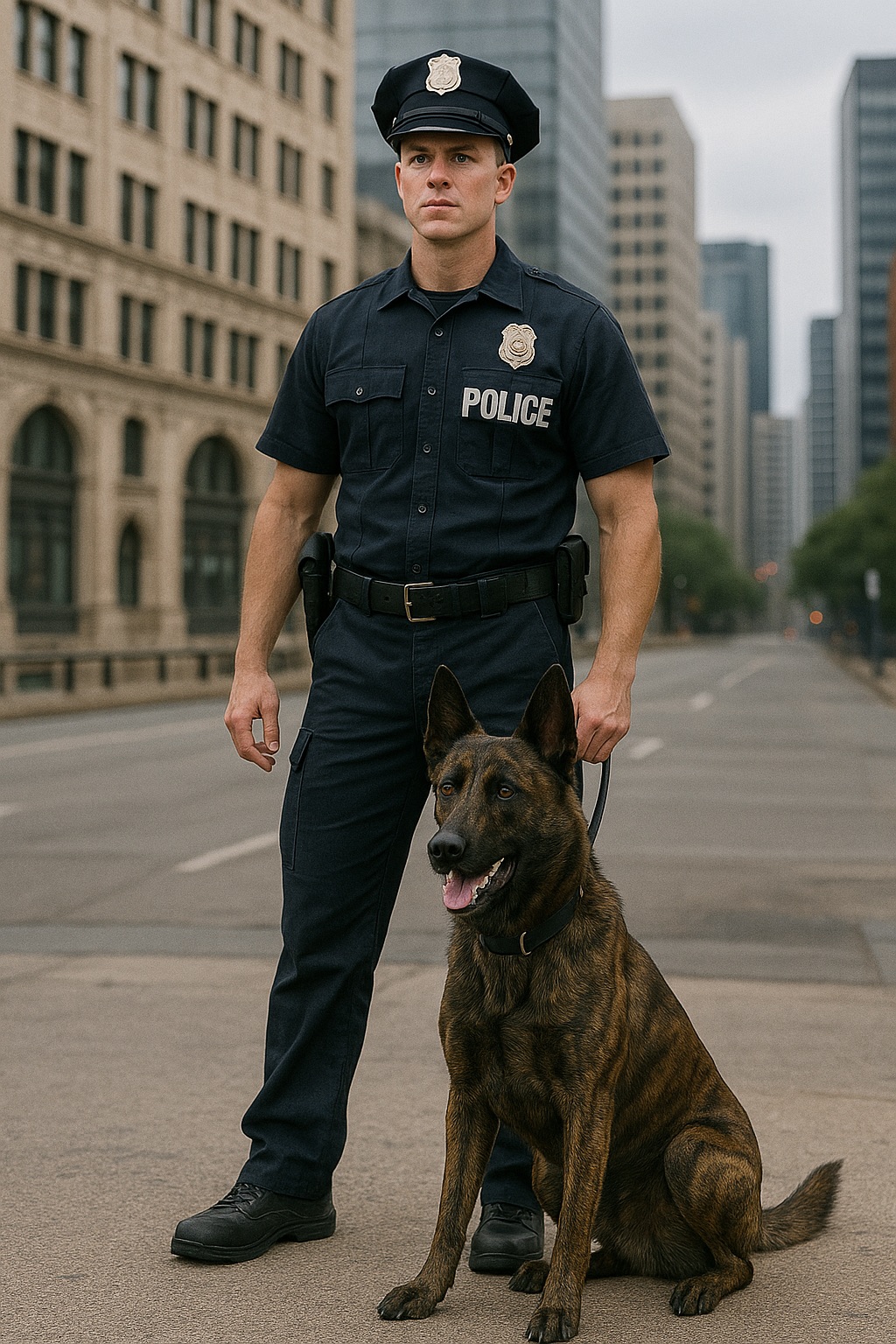 Holandský ovčiak je mimoriadne cenený ako služobný pes. 