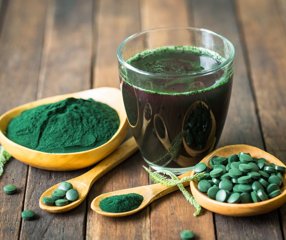 Spirulina sa najcastejsie predava vo forme prasku alebo tabliet