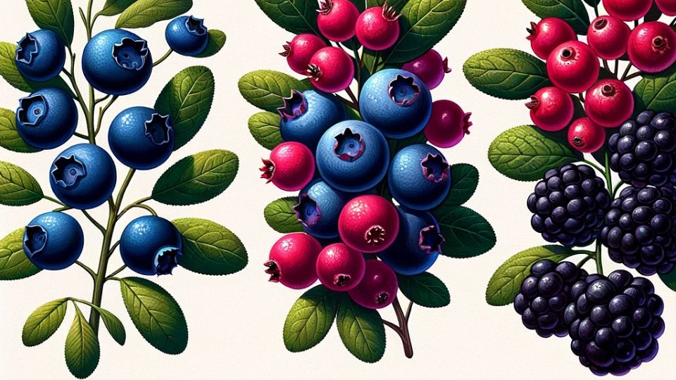 Čučoriedky lesné patria do rodu Vaccinium, ktorý zahŕňa aj iné druhy ako brusnice a černice.