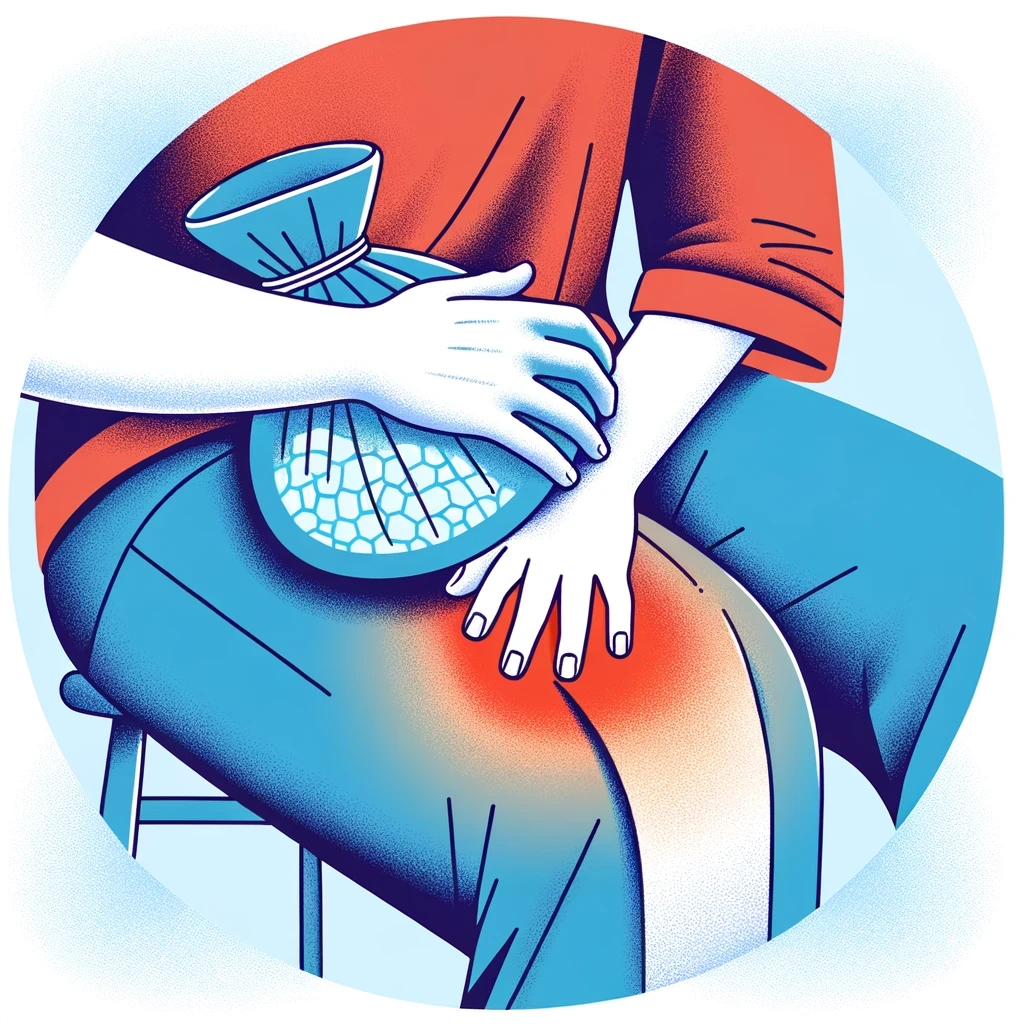 Použitie teplých obkladov alebo chladiacich gélov môže pomôcť zmierniť bolesť a zápal.