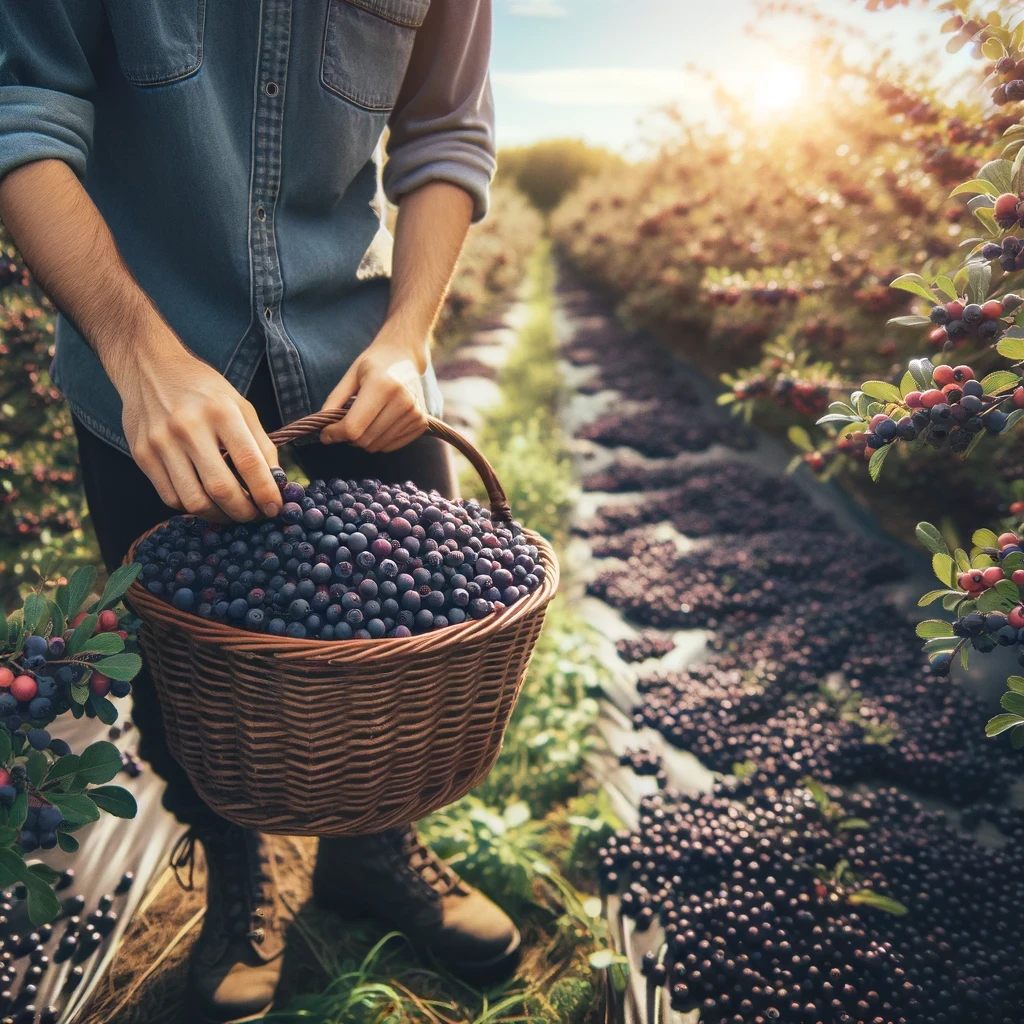 Zber plodov arónie sa zvyčajne uskutočňuje na jeseň, keď sú plody plne dozreté.
