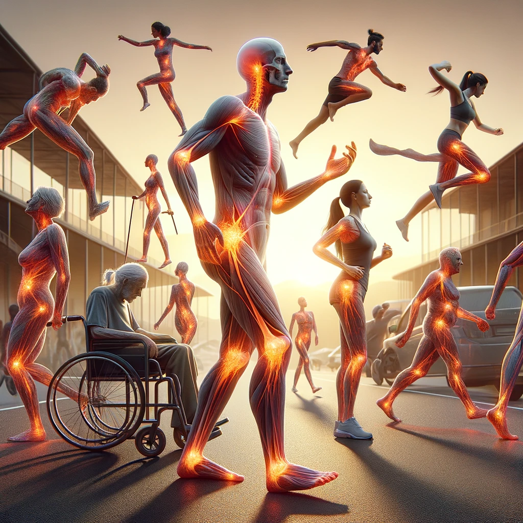 Dlhodobý zápal a bolesť môžu viesť k obmedzeniu pohybu a zníženiu schopnosti vykonávať bežné aktivity alebo šport.