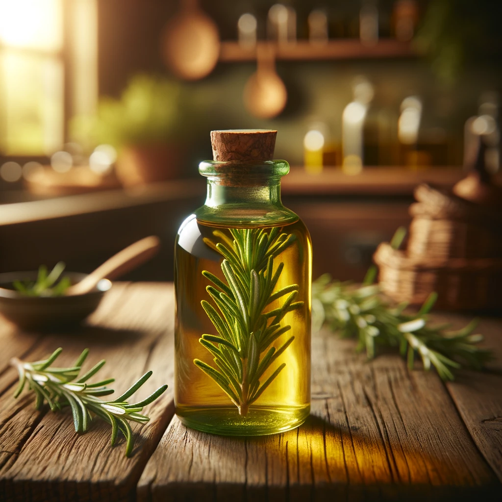 Rozmarínový olej, keď sa zriedi a aplikuje na skalp, môže stimulovať rast vlasov a zlepšiť kvalitu vlasov.