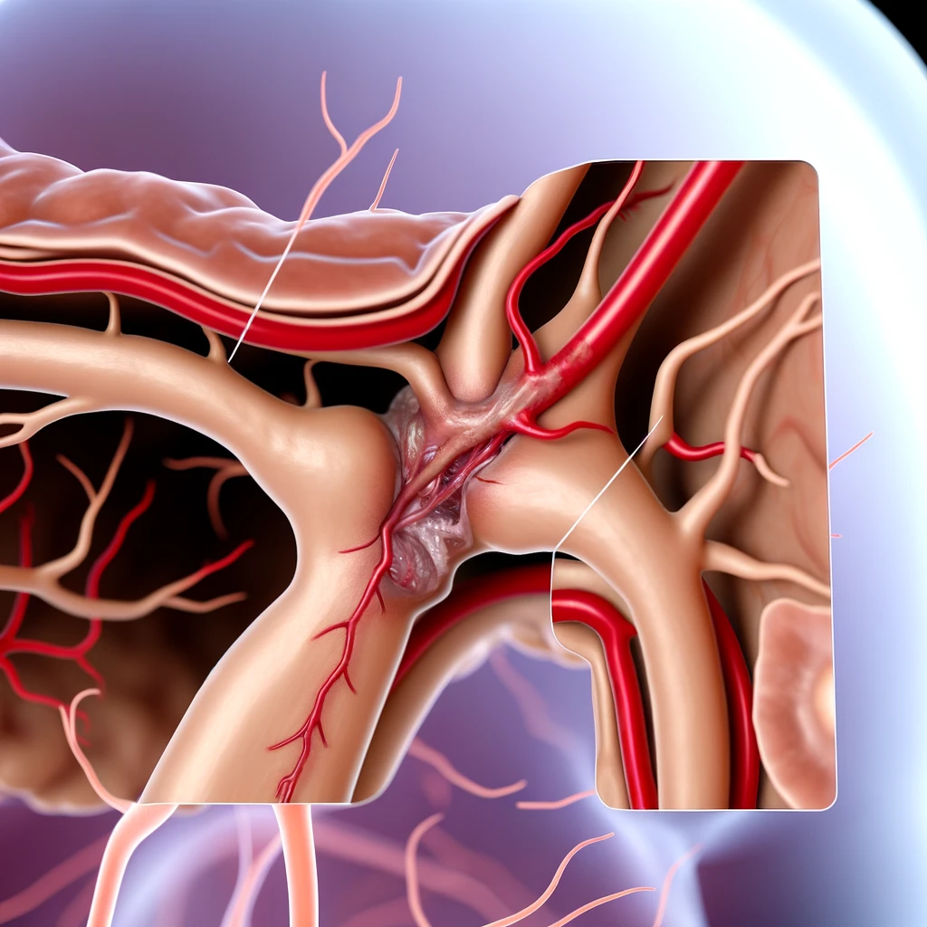 Najčastejšou príčinou trigeminálnej neuralgie je komprimácia (stláčanie) trojklanného nervu krvnými cievami.