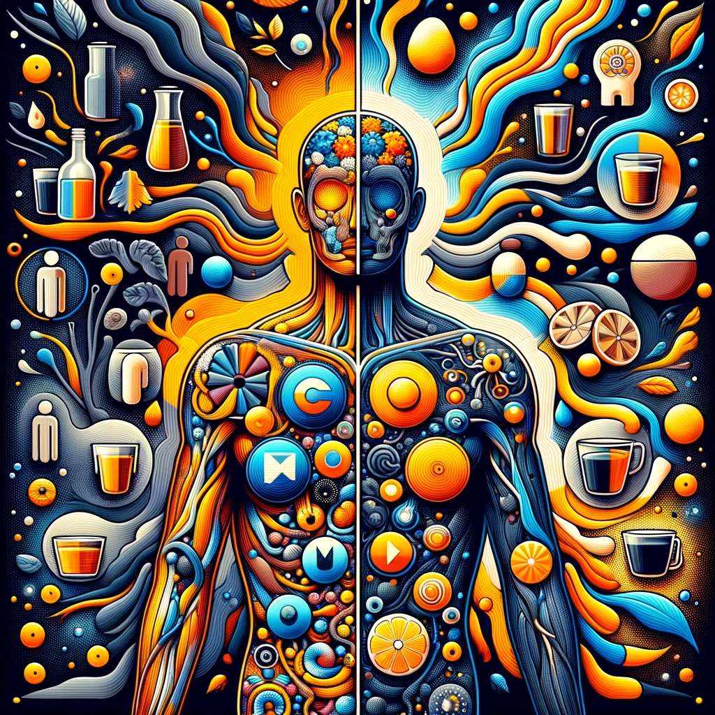 Príliš veľa alkoholu a kofeínu môže dráždiť tráviaci trakt a spôsobiť bolesti brucha.