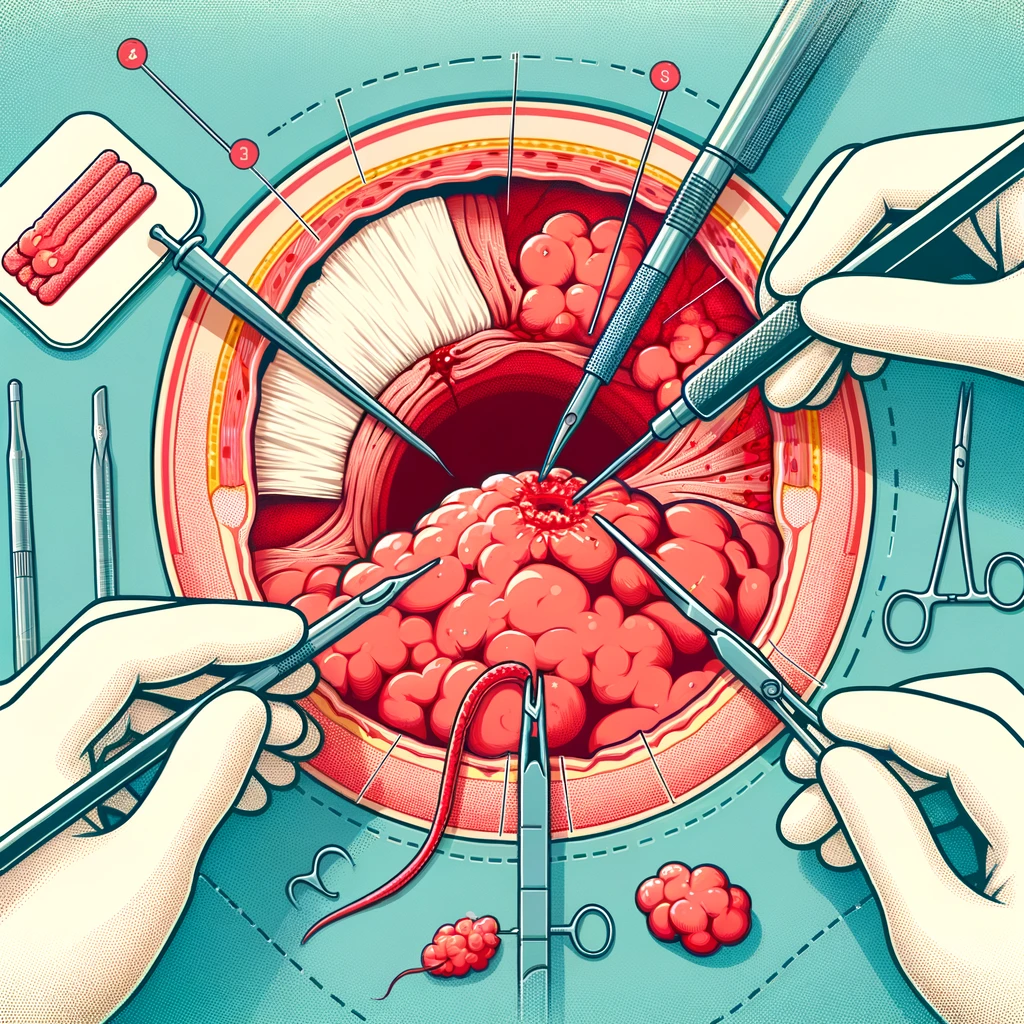 Chirurgické odstránenie zvyčajne prináša trvalé riešenie, ale ako každý chirurgický zákrok, aj toto má určité riziká.