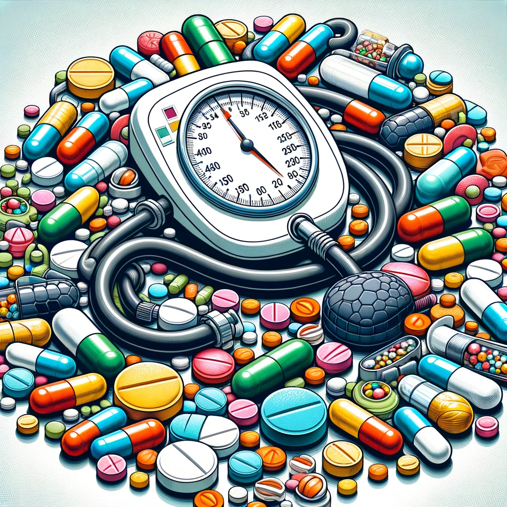 Medikamentózna liečba vysokého diastolického tlaku je často nevyhnutná, keď zmeny životného štýlu samy osebe nie sú dostatočné na dosiahnutie cieľových hodnôt krvného tlaku. 