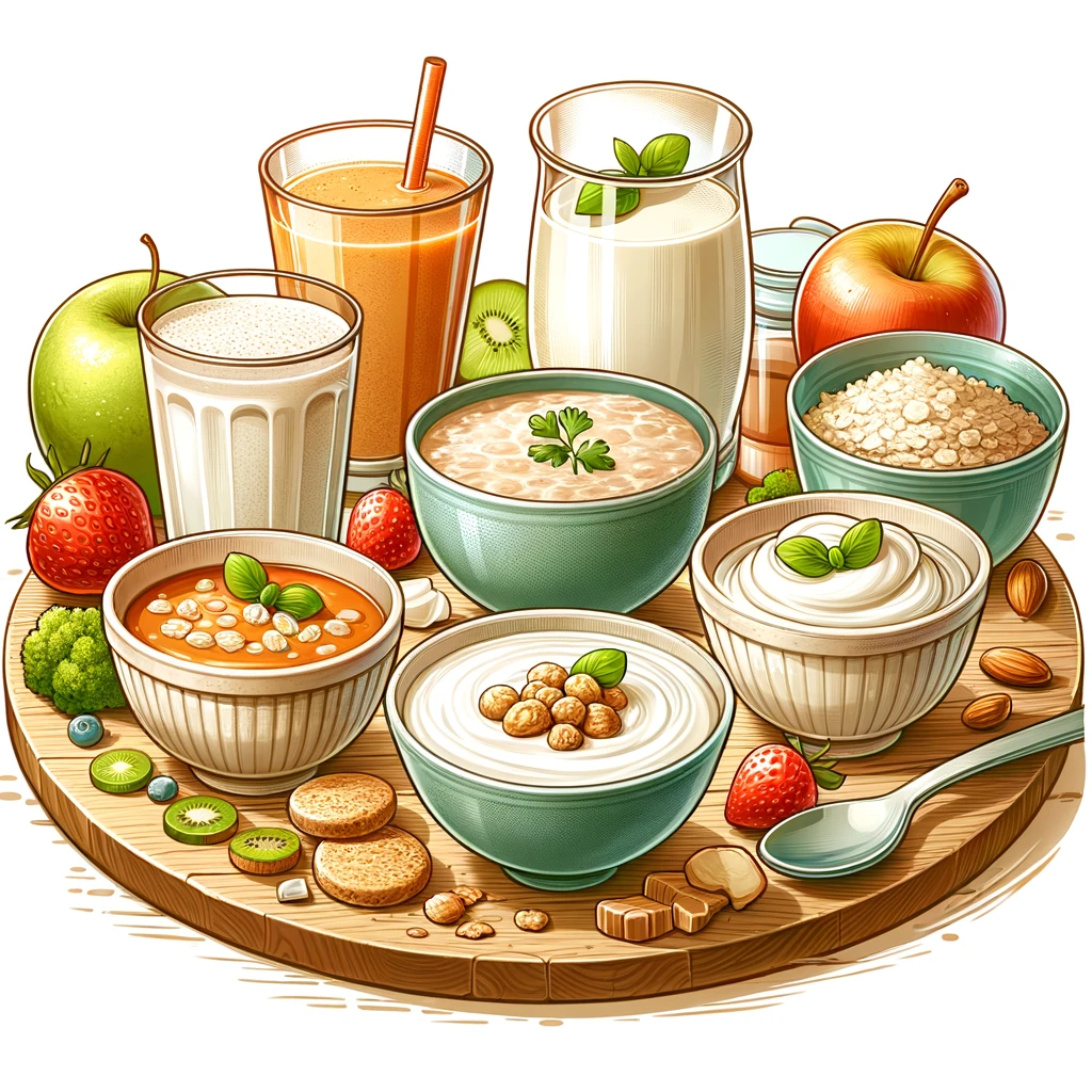 Po trhaní zubu je vhodné jesť mäkkú alebo tekutú stravu, ako sú polievky, jogurty, kaše a smoothies.