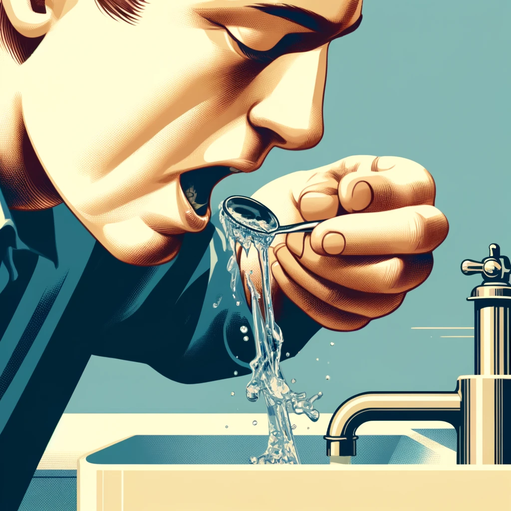 Vypláchnite ústa teplou vodou, aby ste odstránili akékoľvek úlomky zubu alebo iné nečistoty.