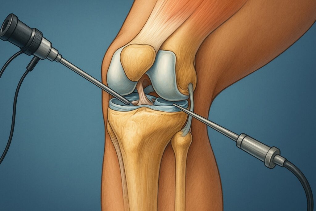 Rehabilitácia po artroskopii kolena: Ako urýchliť návrat bez bolesti